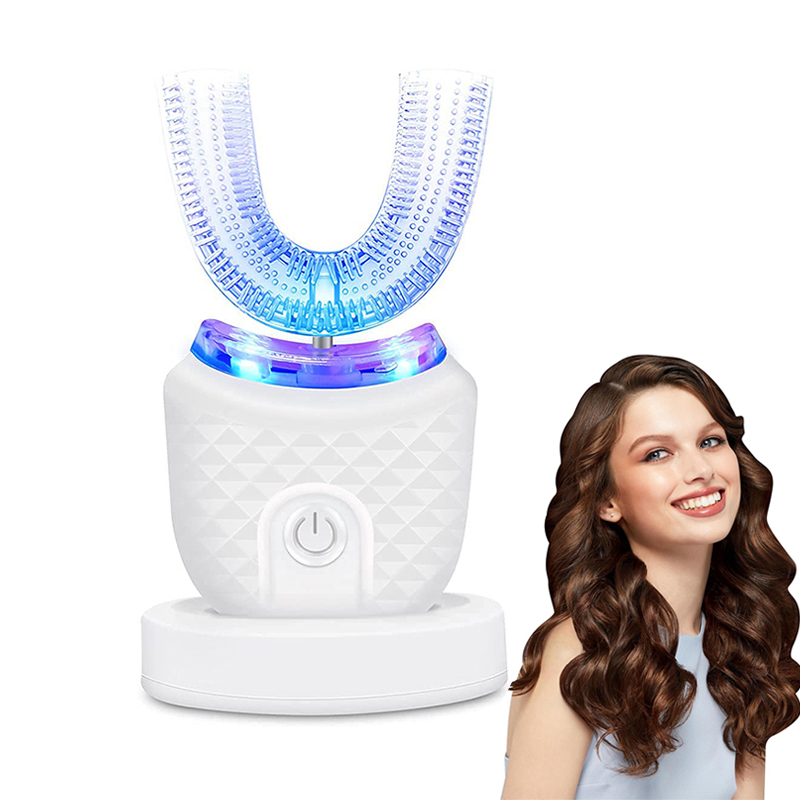 Teeth Whitening Kit At Home - U-Shaped Rechargeable Light Quick Whitening Teeth