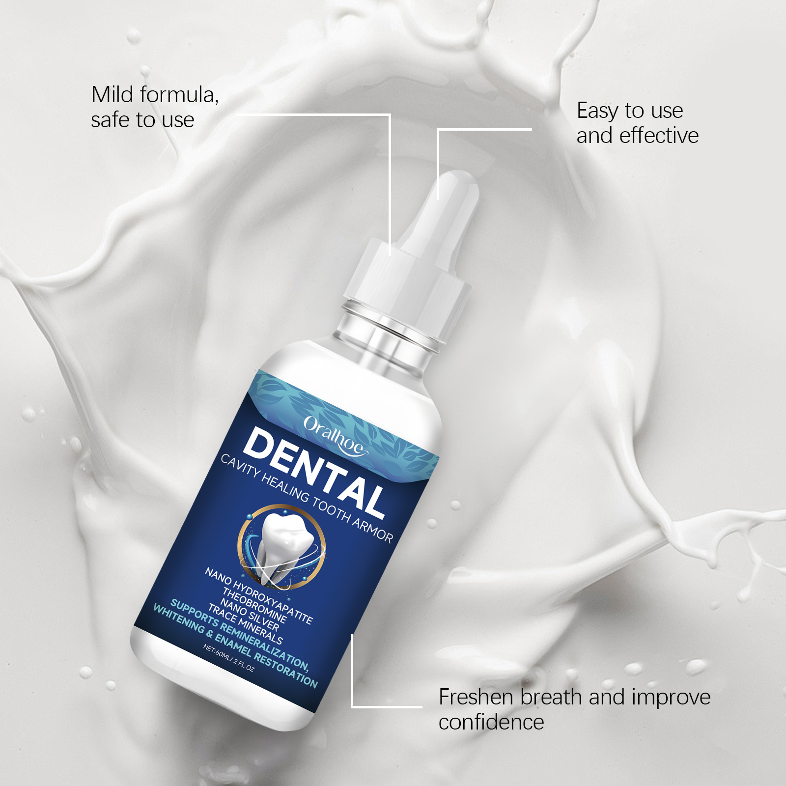 Oralhoe Teeth Brighten Serum L - Teeth Whitening Products ulasan dan harga