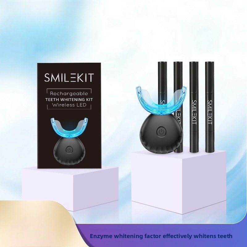Teeth Whitening Kit with Wirel - Teeth Whitening Kit At Home ulasan dan harga