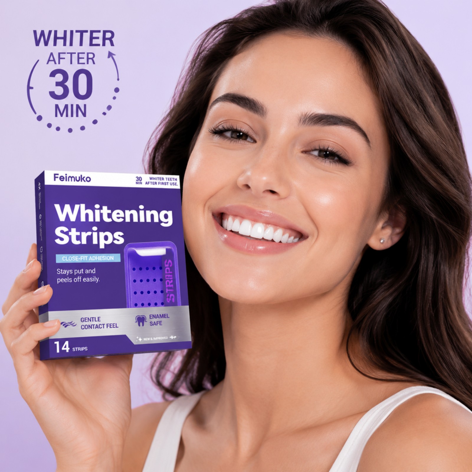 7pcs Premium Purple Whitening  - Teeth Whitening Kit At Home ulasan dan harga