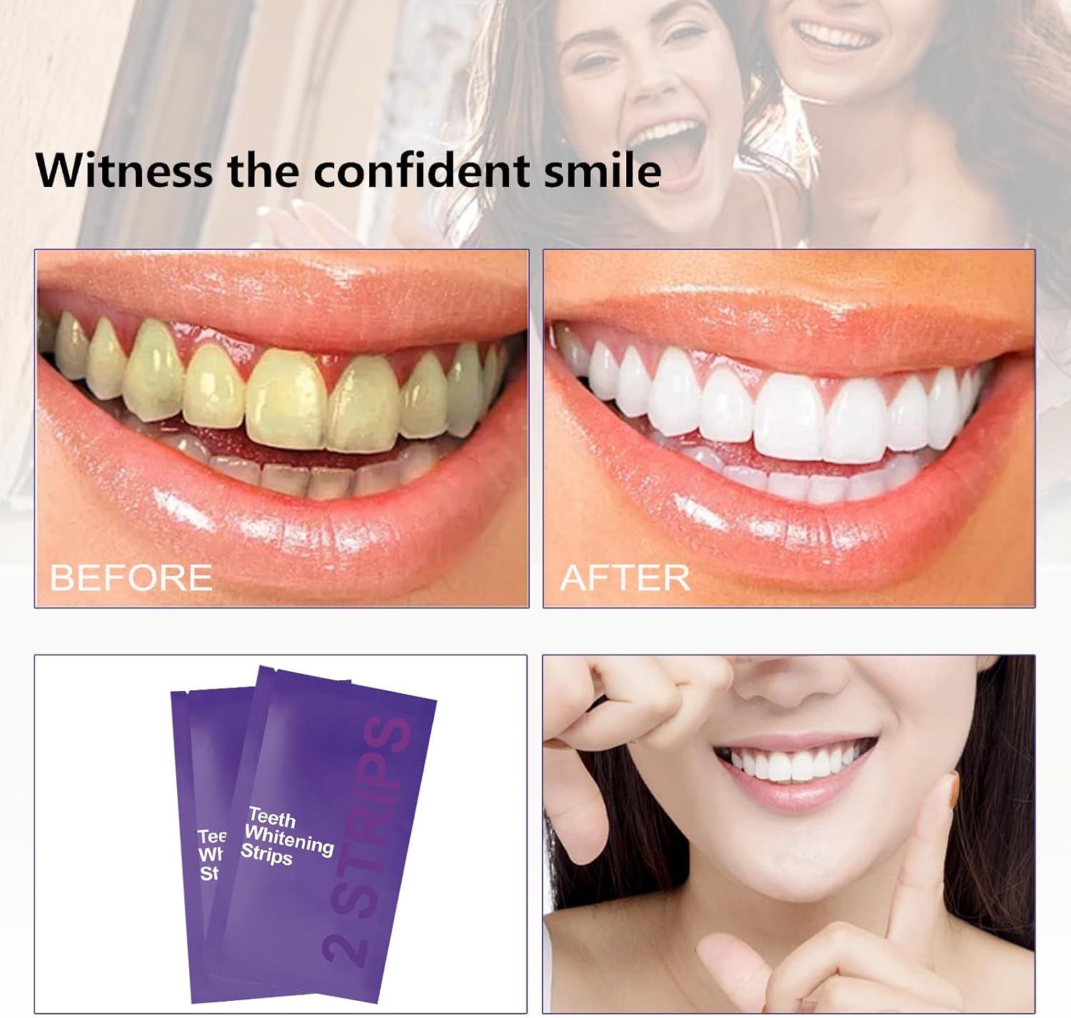7pcs Premium Purple Whitening  - Teeth Whitening Kit At Home ulasan dan harga