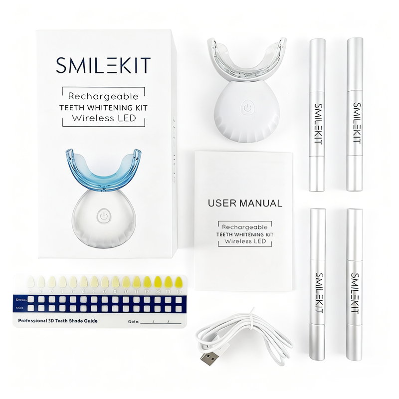 U-Shaped Rechargeable Light Qu - Teeth Whitening Kit At Home ulasan dan harga