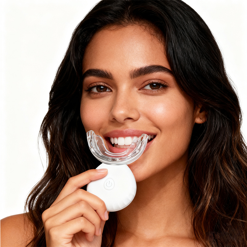 U-Shaped Rechargeable Light Qu - Teeth Whitening Kit At Home ulasan dan harga