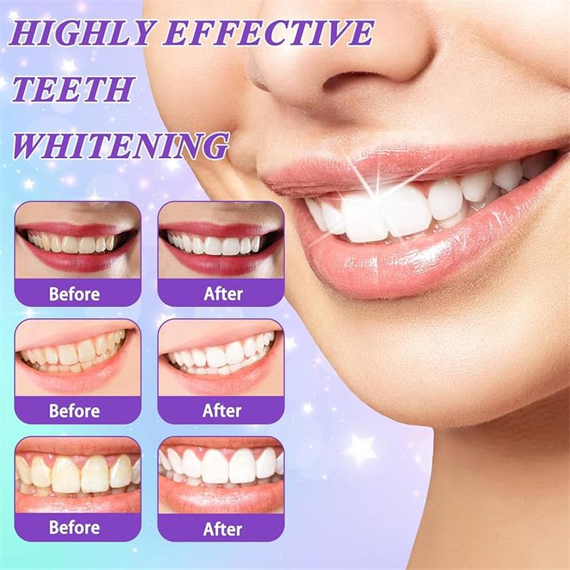 9D Purple Teeth Whitening Toot - Teeth Whitening Cream ulasan dan harga
