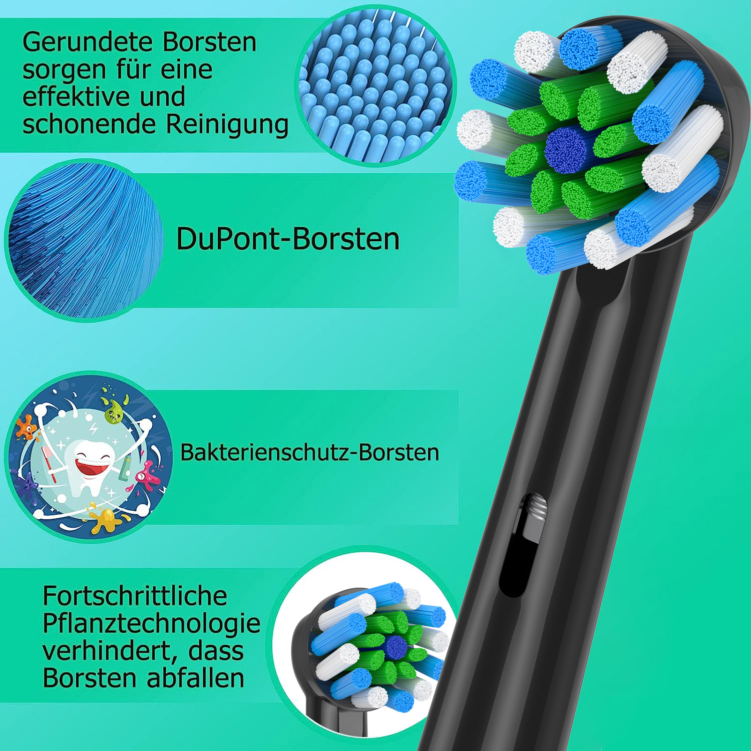 8pcs Toothbrush Head Compatibl - Teeth Whitening Machine Professional ulasan dan harga