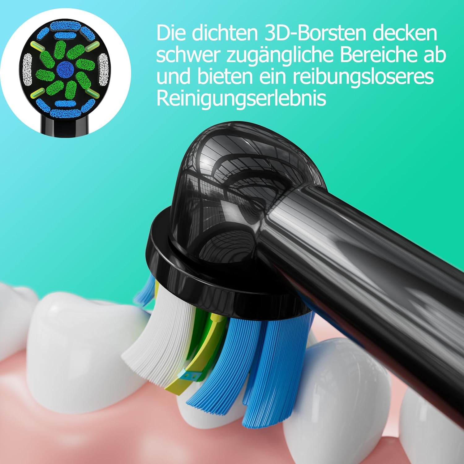 8pcs Toothbrush Head Compatibl - Teeth Whitening Machine Professional ulasan dan harga