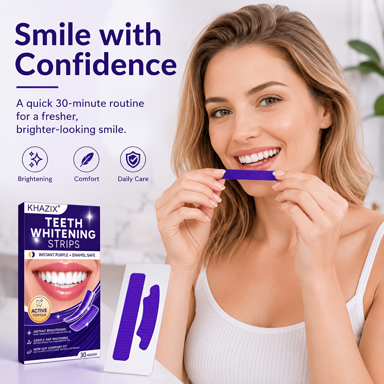 5/10pairs Purple Teeth Whiteni - Teeth Whitening Retainer ulasan dan harga