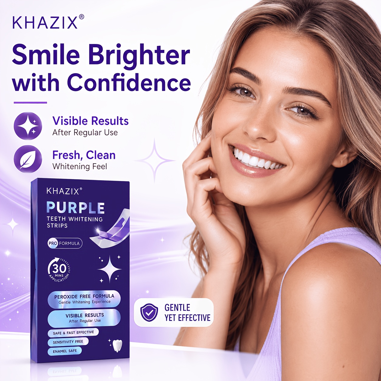 1/10pairs Purple Teeth Whiteni - Teeth Whitening Retainer ulasan dan harga