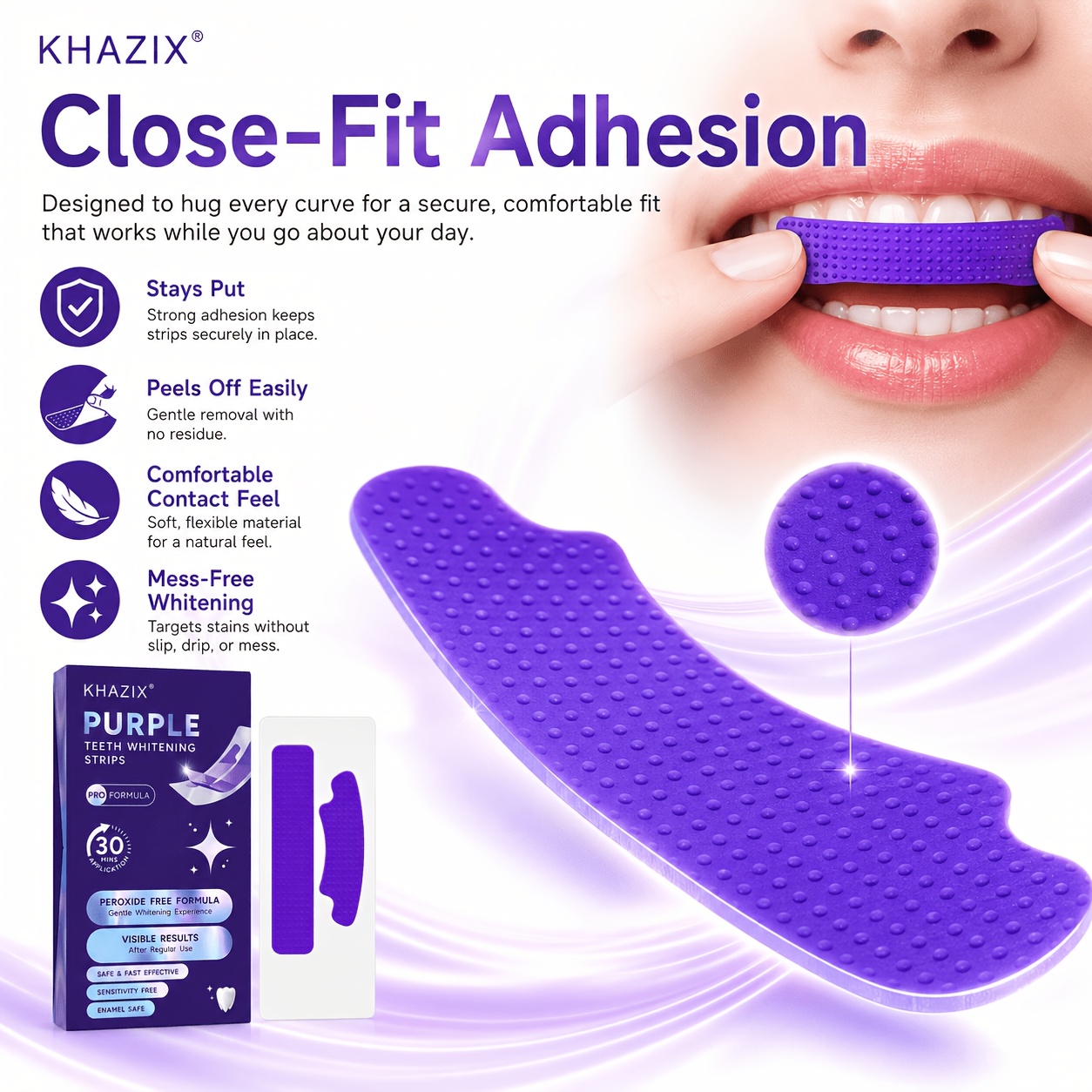 1/10pairs Purple Teeth Whiteni - Teeth Whitening Retainer ulasan dan harga