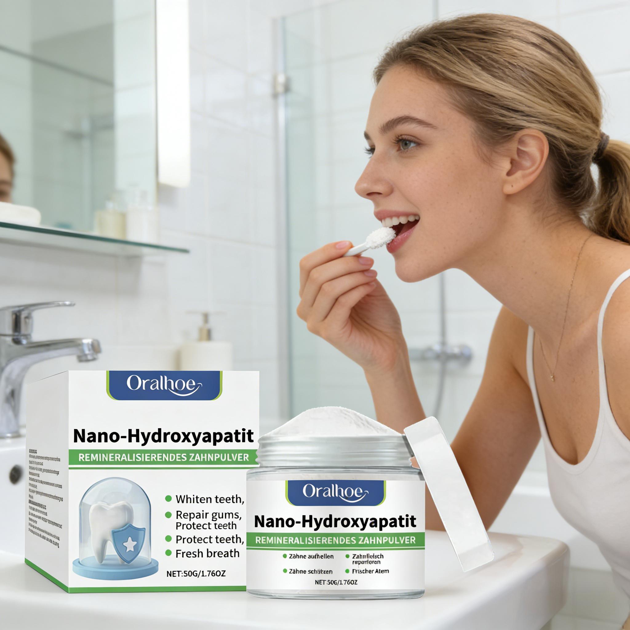 Oralhoe Whitening Tooth Powder - Teeth Whitening Price ulasan dan harga