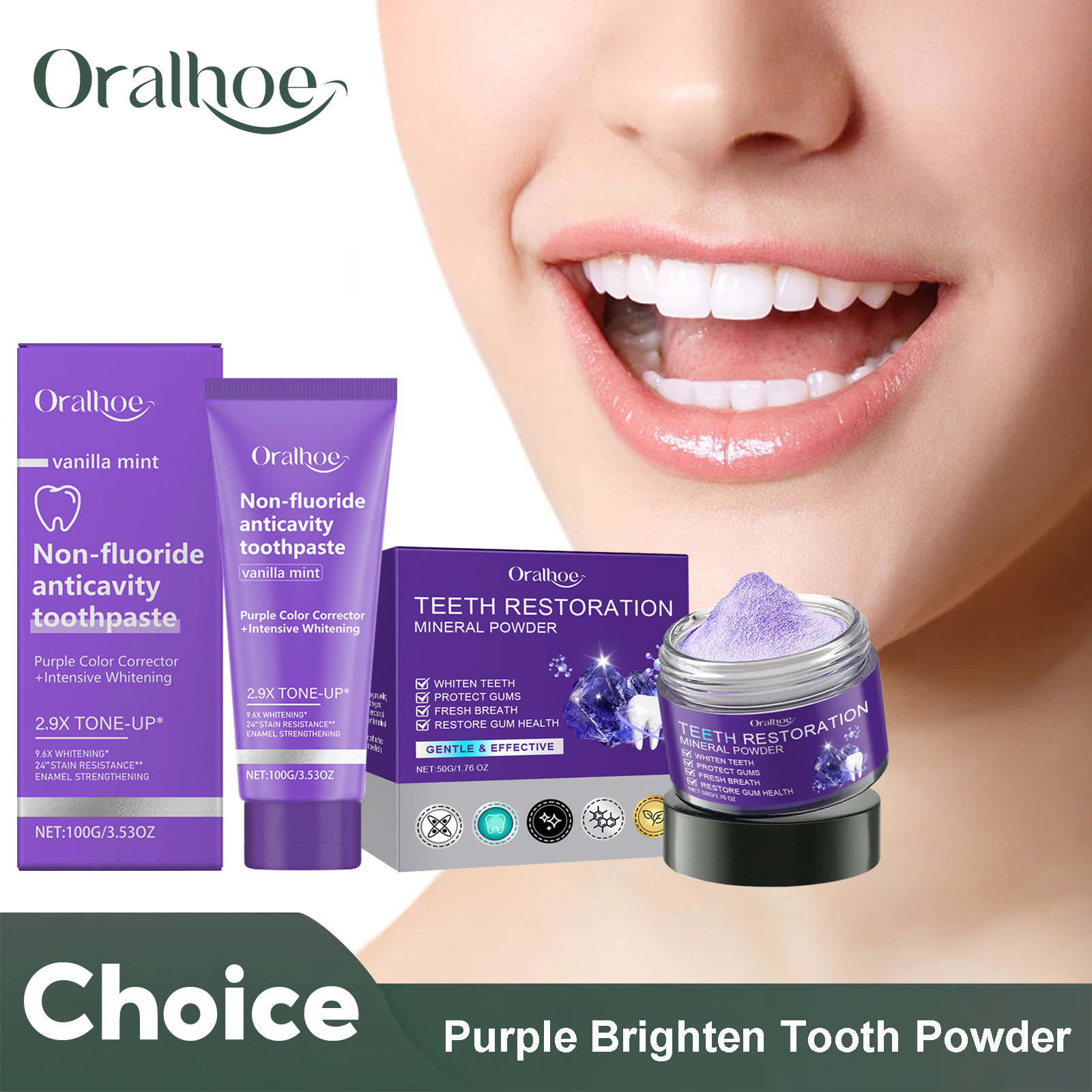Teeth Restoration Mineral Powd - Teeth Whitening Price ulasan dan harga
