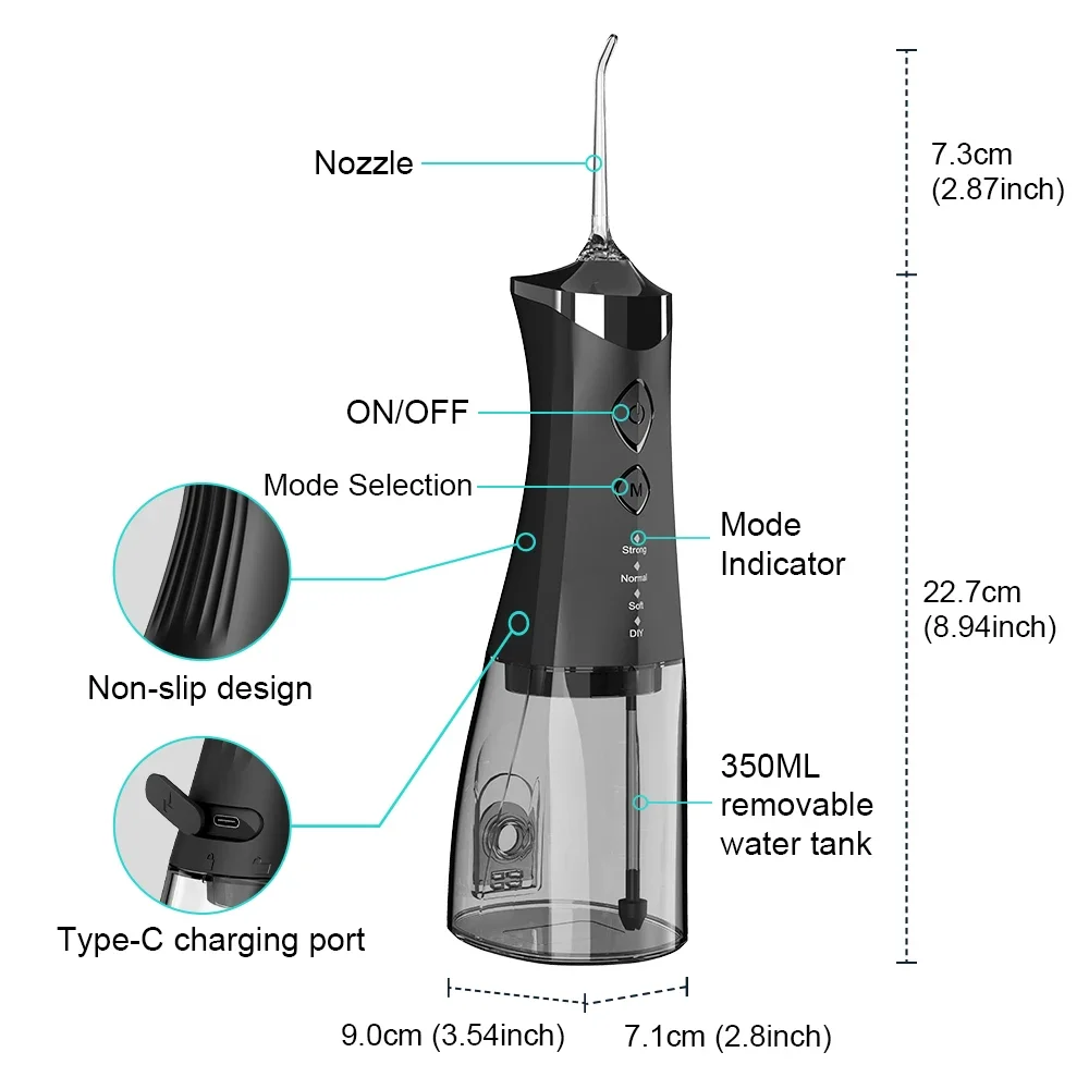 Portable Rechargeable Oral Irr - Teeth Whitening Products ulasan dan harga