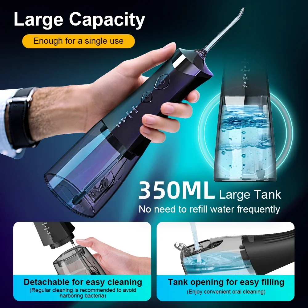 Portable Rechargeable Oral Irr - Teeth Whitening Products ulasan dan harga