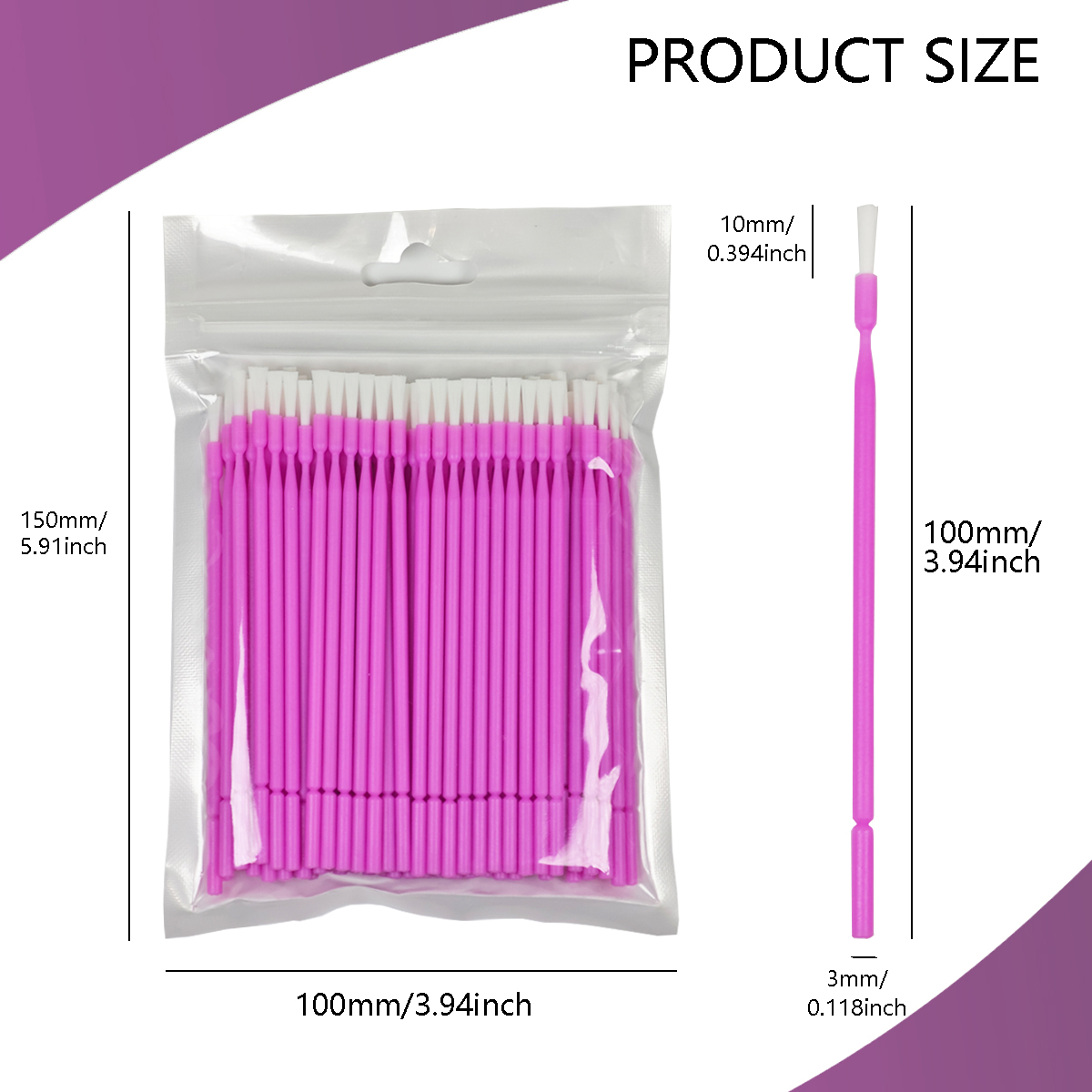 100Pcs Dental Disposable Micro - Teeth Whitening Products ulasan dan harga