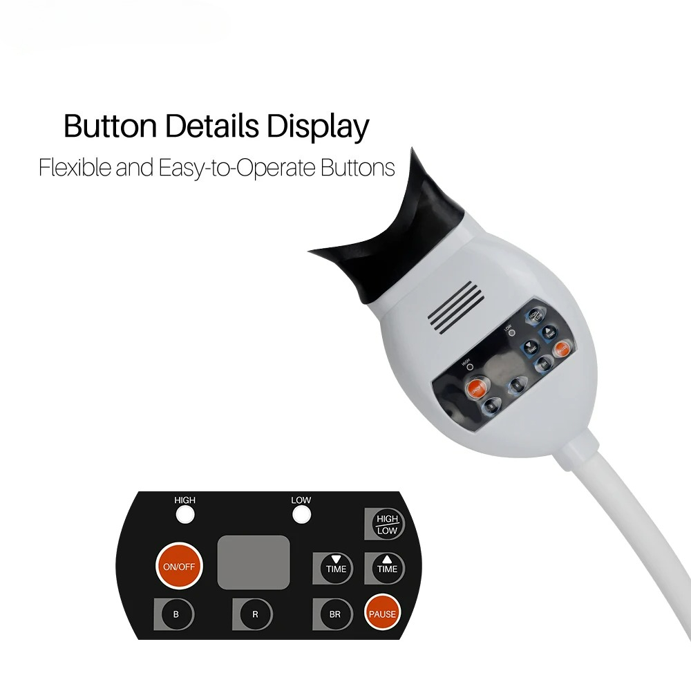 Adjustable 3 Colors LED Teeth  - Teeth Whitening Machine Professional ulasan dan harga