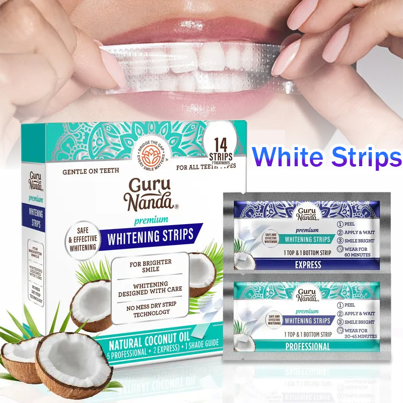 1/2/3 Boxes Coconut Oil White  - Teeth Whitening Retainer ulasan dan harga