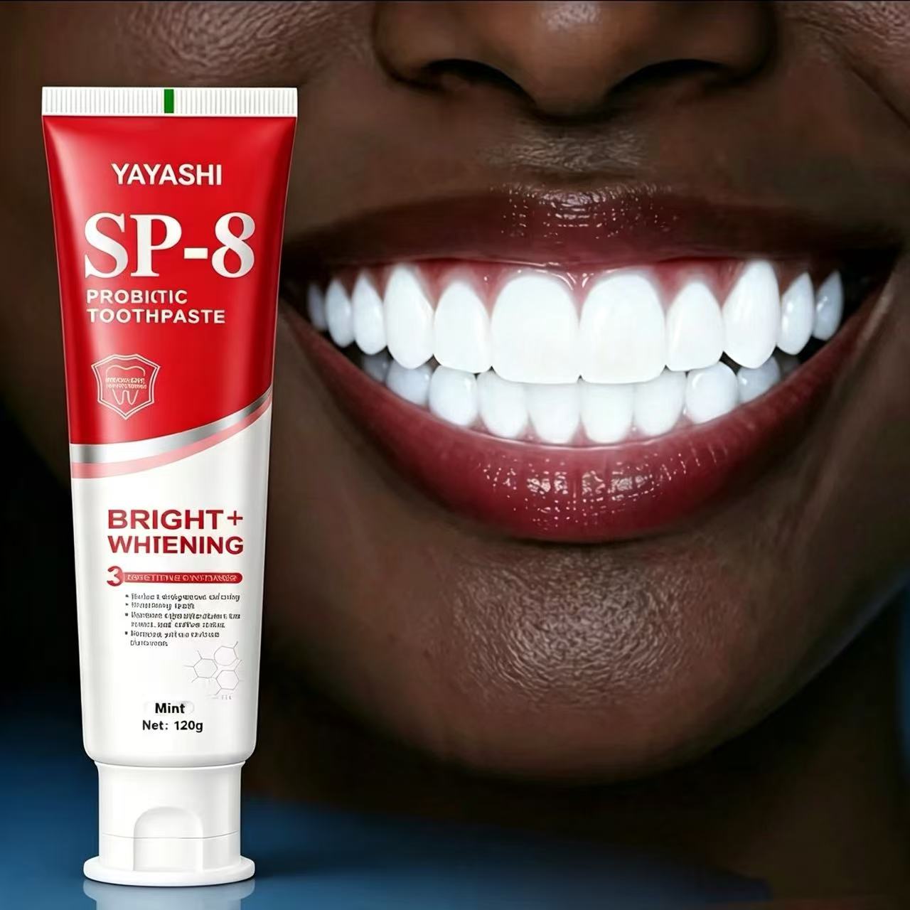 YAYASHI SP-8 Probiotic Whiteni - Teeth Whitening Cream ulasan dan harga