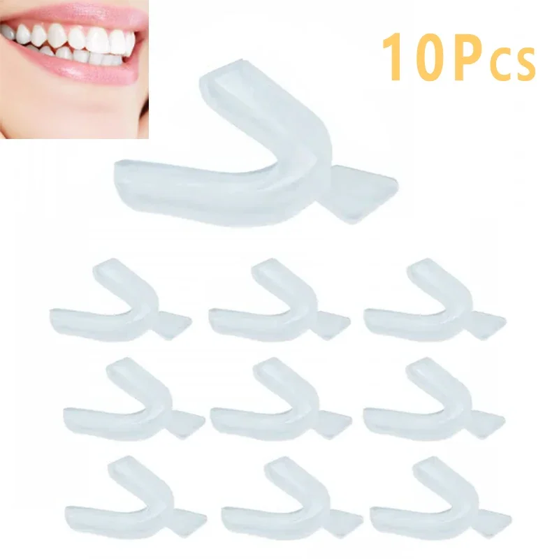 10Pcs Silicone Mouth Guard Tee - Teeth Whitening Products ulasan dan harga