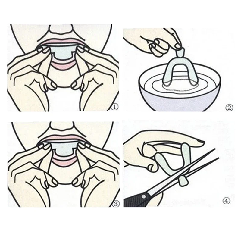 10Pcs Silicone Mouth Guard Tee - Teeth Whitening Products ulasan dan harga