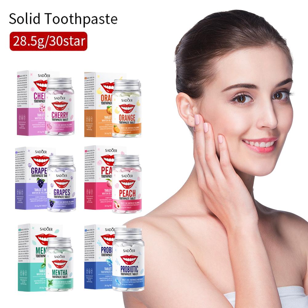 Mint Solid Toothpaste Tablets  - Teeth Whitening Price ulasan dan harga
